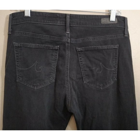 AG Adriano Goldschmied Womens Grey Farrah Dark Wash Skinny High Rise Jeans 29 R - Picture 7 of 12